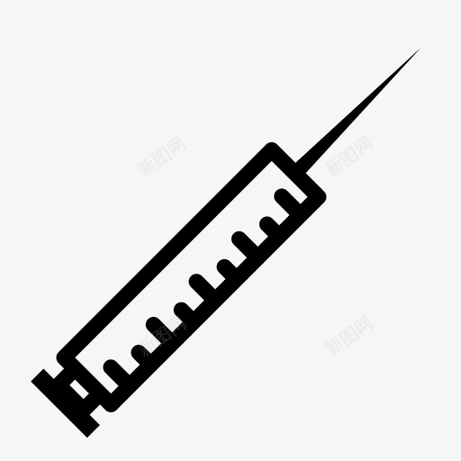 注射器刺针针头图标svg_新图网 https://ixintu.com 刺针 医院 卡通 注射器 疫苗 疾病 艾滋病 艾滋病病毒 药品 针头