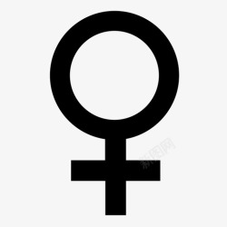 女性主义女性女性符号性别图标高清图片