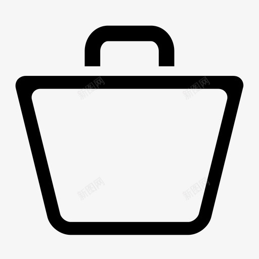 购物袋钱包购买图标svg_新图网 https://ixintu.com 结账 购买 购物者 购物袋 钱包