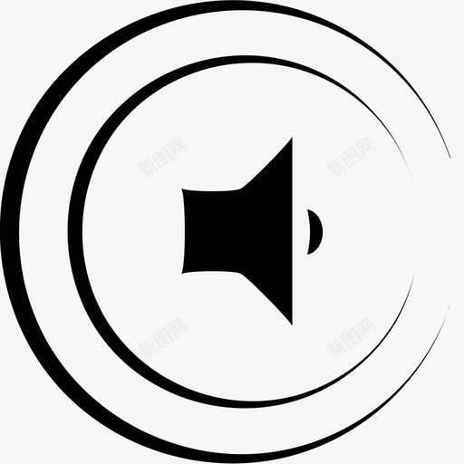 低音量扬声器声音图标svg_新图网 https://ixintu.com 低音量 关闭 减少 声音 扬声器 播放器 静音 音乐 音乐播放器