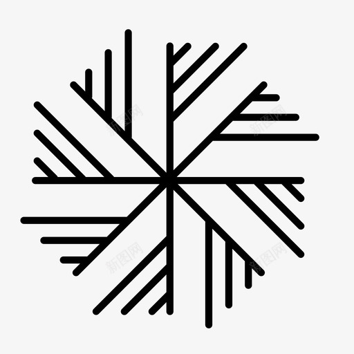 雪花堆积圣诞节图标svg_新图网 https://ixintu.com 冬天 冬天就要来了 冰 图案 圣诞节 堆积 天气 花式 雪花