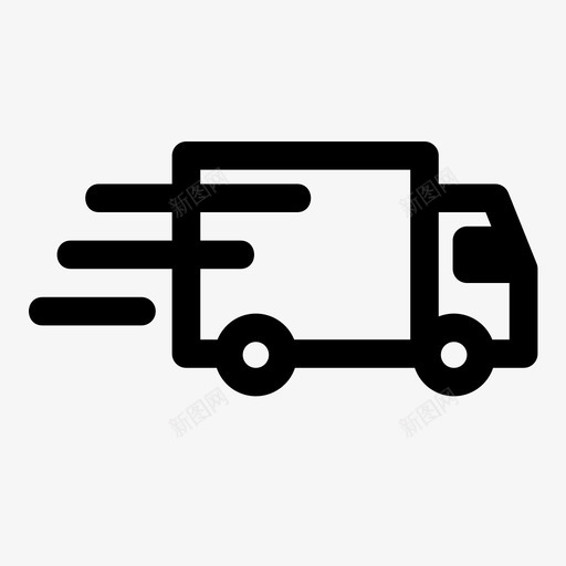 送货销售运输图标svg_新图网 https://ixintu.com 卡车 卡车租赁 商店 货车 购物 运输 运输服务 送货 销售