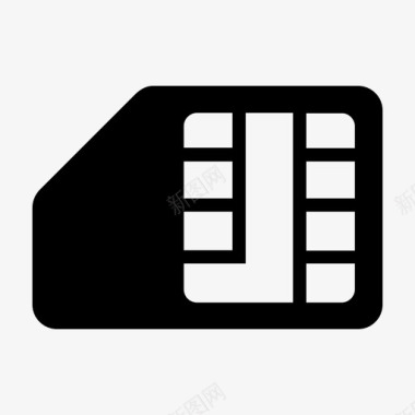 sim卡用户识别模块usb存储器图标图标