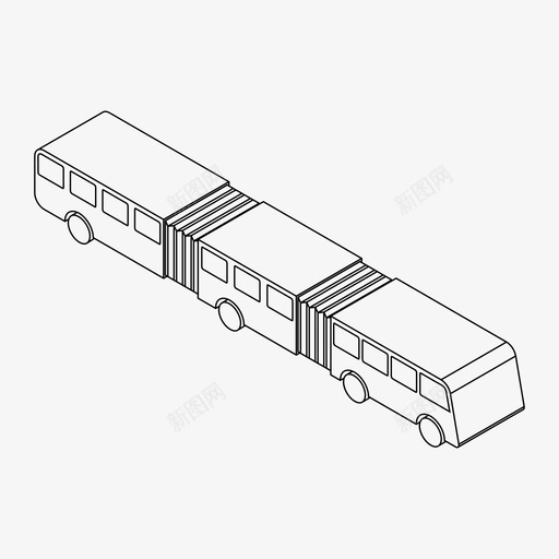 公共汽车公共交通运输图标svg_新图网 https://ixintu.com 公共交通 公共汽车 车辆 运输