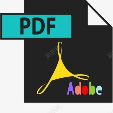 pdf文件adobe pdf文件夹图标图标