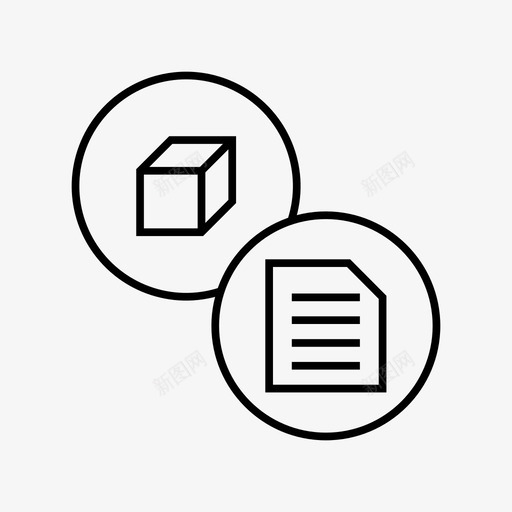产品规格报告包裹图标svg_新图网 https://ixintu.com 产品方案 产品规格 包装 包裹 报告 文书 文件 物品 细节
