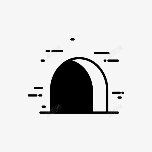 老鼠洞家居所图标svg_新图网 https://ixintu.com 啮齿动物 地洞 害虫 家 居所 房屋 老鼠 老鼠洞