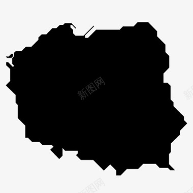 波兰国家欧洲图标图标