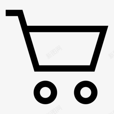 购物车结账网上购物图标图标