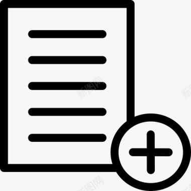 添加文档文本文档工作表图标图标