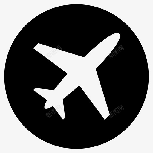 飞机湍流涡轮机图标svg_新图网 https://ixintu.com 旅行 机票 机翼 涡轮机 湍流 着陆 起飞 雷声 飞机 飞行