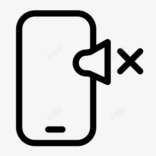 静音模式声音关闭模式声音关闭图标svg_新图网 https://ixintu.com 停止 关机 塑像 声音关闭 声音关闭模式 开关 无声拍摄 相机功能 铃声关闭 静音 静音模式