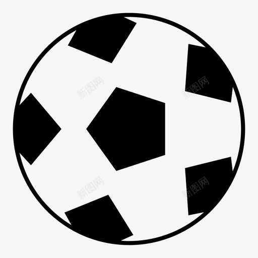足球得分比赛图标svg_新图网 https://ixintu.com 体育 得分 比赛 足球 进球