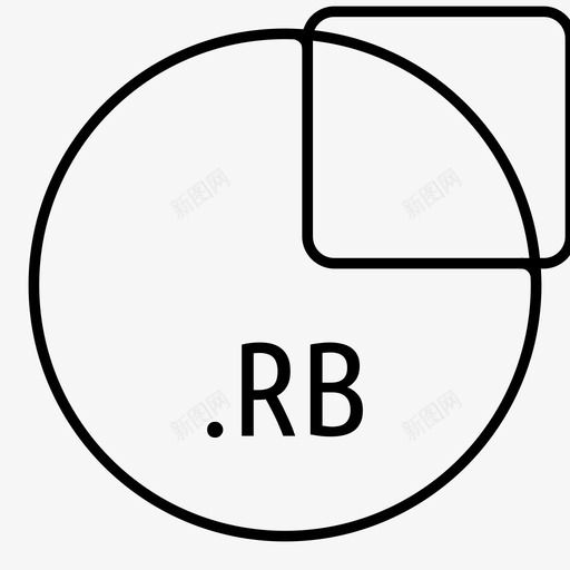 rb文件类型软件图标svg_新图网 https://ixintu.com rb文件 robust ruby 扩展名 文件格式循环 格式 类型 编程 脚本 软件