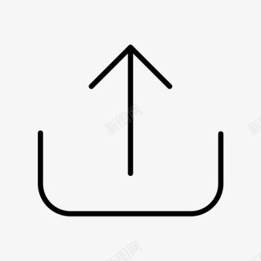 上传发件箱删除图标图标
