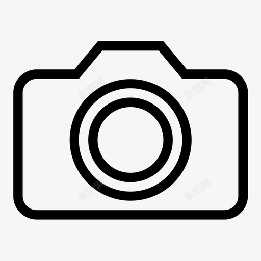 相机奶酪对焦图标svg_新图网 https://ixintu.com ios7 奶酪 对焦 惊吓 照片 相机 相框 镜头