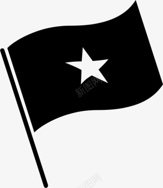 索马里国旗代表国家符号图标图标