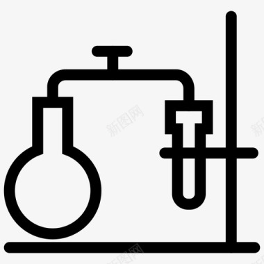 实验科学家科学研究图标图标