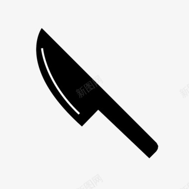 刀刀片剁图标图标
