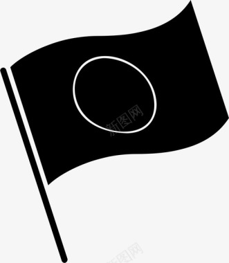 孟加拉国旗代表国家符号图标图标
