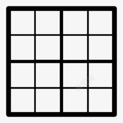 笛卡尔坐标网格笛卡尔平面正方形图标高清图片
