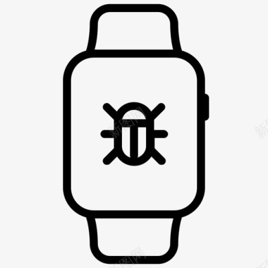 bug手表病毒图标图标