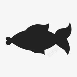 鱼唇鱼海洋生物海洋动物图标高清图片