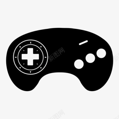 游戏控制器视频游戏世嘉创世控制器图标图标