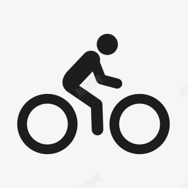 骑自行车旅行耐力图标图标