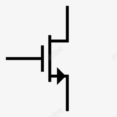 晶体管电气元件电子图标图标