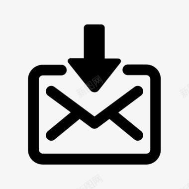 信封接收邮件邮局图标图标