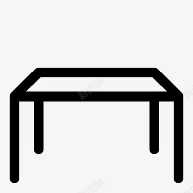 桌子家具厨房图标图标