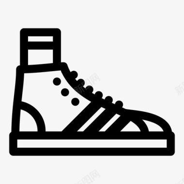 运动鞋篮球鞋鞋图标图标