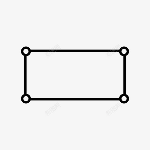 矩形数学平行四边形图标svg_新图网 https://ixintu.com 平行四边形 形状 数学 点 矩形