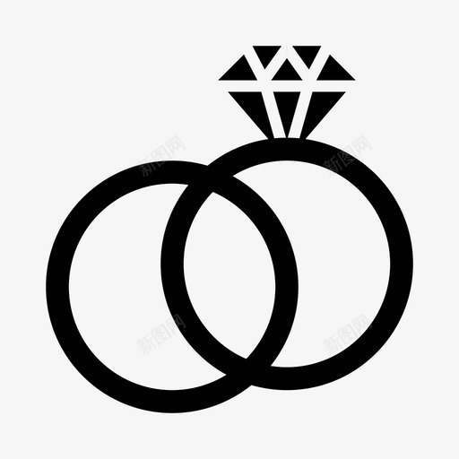 采购产品结婚戒指结婚戒指珠宝图标svg_新图网 https://ixintu.com 周年纪念 时装 服装 珠宝 结婚戒指 衣服 衣服和配件 配件 采购产品结婚戒指 钻石