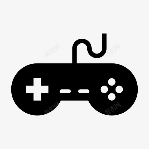 游戏控制器视频游戏电视图标svg_新图网 https://ixintu.com 游戏 游戏和运动 游戏控制器 游戏板 玩家 电脑游戏 电视 视频游戏 设备