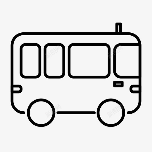 公共汽车汽车公共交通图标svg_新图网 https://ixintu.com 乘坐公共汽车 乘车人 侧面 公共交通 公共汽车 共享 旅行 汽车