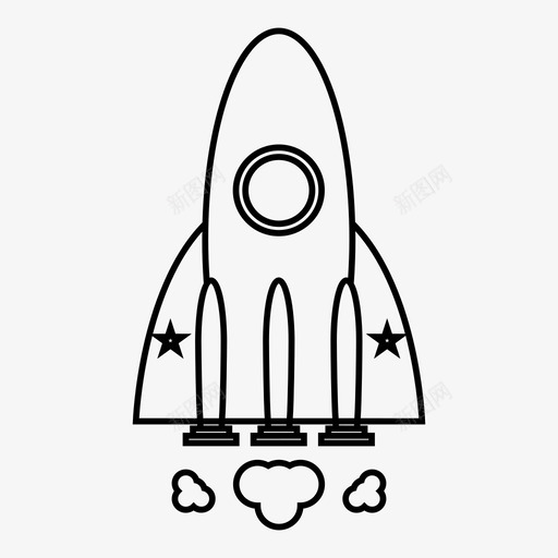 宇宙飞船太空人宇航员图标svg_新图网 https://ixintu.com 发射 太空人 宇宙飞船 宇航员 火箭 火箭飞船 起飞