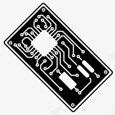采购产品微芯片微处理器微电路图标图标