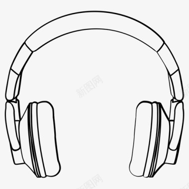 耳机配件耳朵图标图标