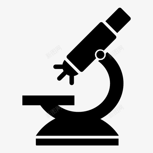 显微镜设备实验室图标svg_新图网 https://ixintu.com 使用 实验室 小型 放大镜 显微镜 研究 科学 设备