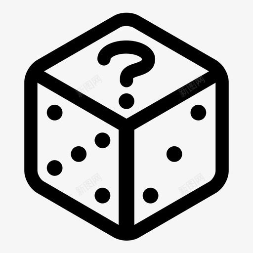 机会胜利掷骰子图标svg_新图网 https://ixintu.com 命运 掷骰子 机会 概率 死亡 胜利 赌博 运气 骰子