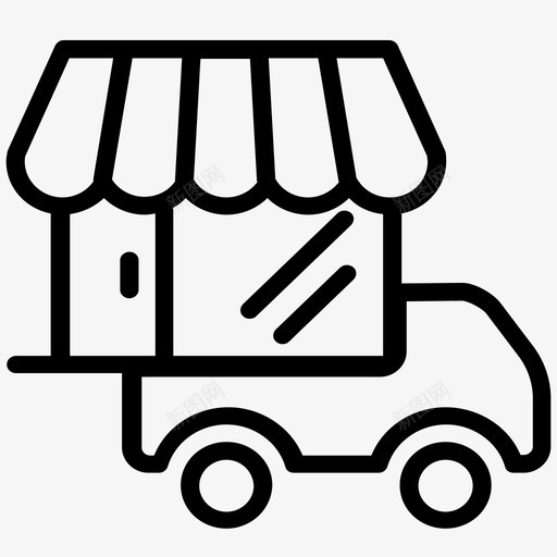 卡车便携式设备车辆图标svg_新图网 https://ixintu.com 便携式 便携式设备 卡车 家庭 店面 建筑 汽车 车辆 运输
