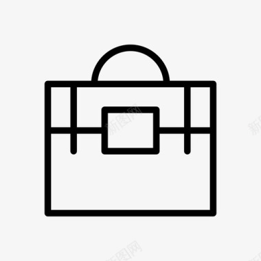公文包旅行包手提箱图标图标