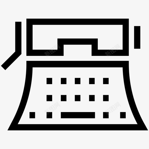打字机电动缝纫机缝纫机图标svg_新图网 https://ixintu.com 打字机 电动缝纫机 缝纫机 裁缝机