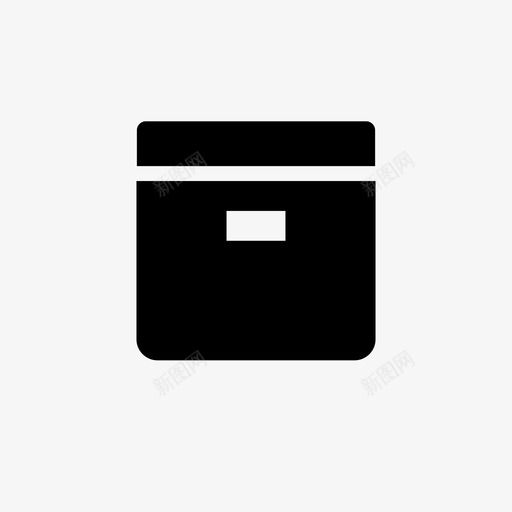 文件箱文件包办公室图标svg_新图网 https://ixintu.com 办公室 存档 文件 文件包 文件存储 文件箱