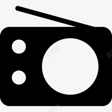 收音机复古旧款图标图标
