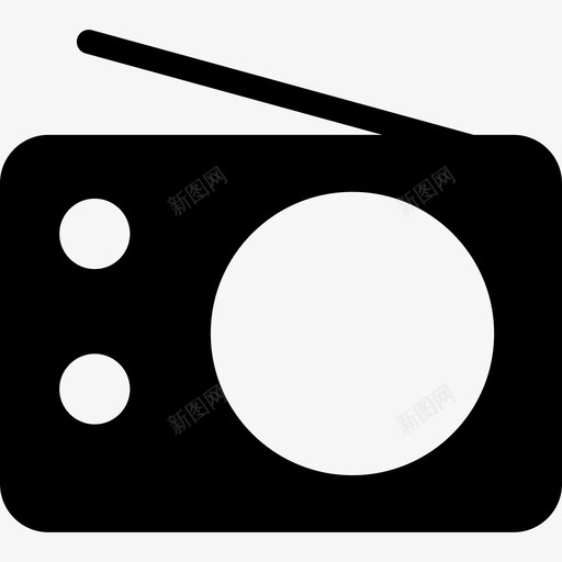 收音机复古旧款图标svg_新图网 https://ixintu.com 复古 收音机 旧款 调幅调谐器 调频调谐器