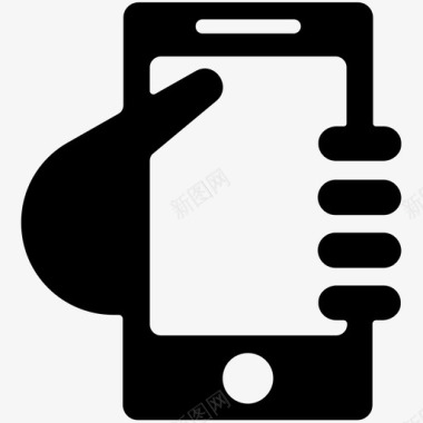 智能手机移动手持设备wifi图标图标