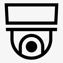 视频警察安全摄像头视频监控监控摄像头图标高清图片